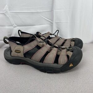 Keen Sandals‎ Mens 9 Newport H2 Brown Tan Waterproof Hiking Outdoor Casual